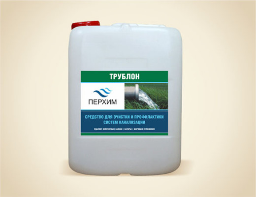 Трублон - cредство для прочистки канализации (10 л)